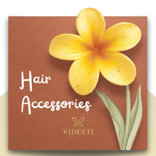 Modern hair bands and scrunchies for women