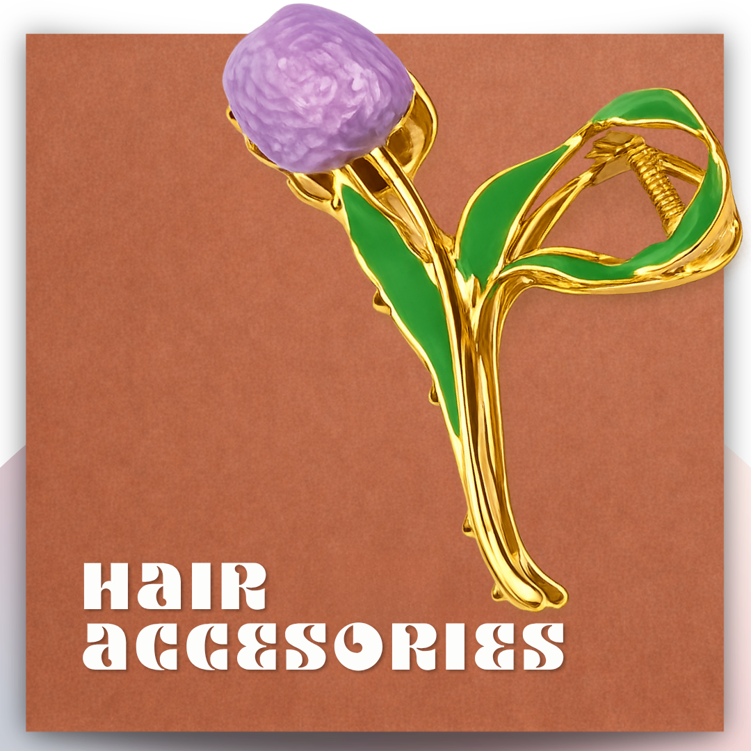 Modern hair bands and scrunchies for women