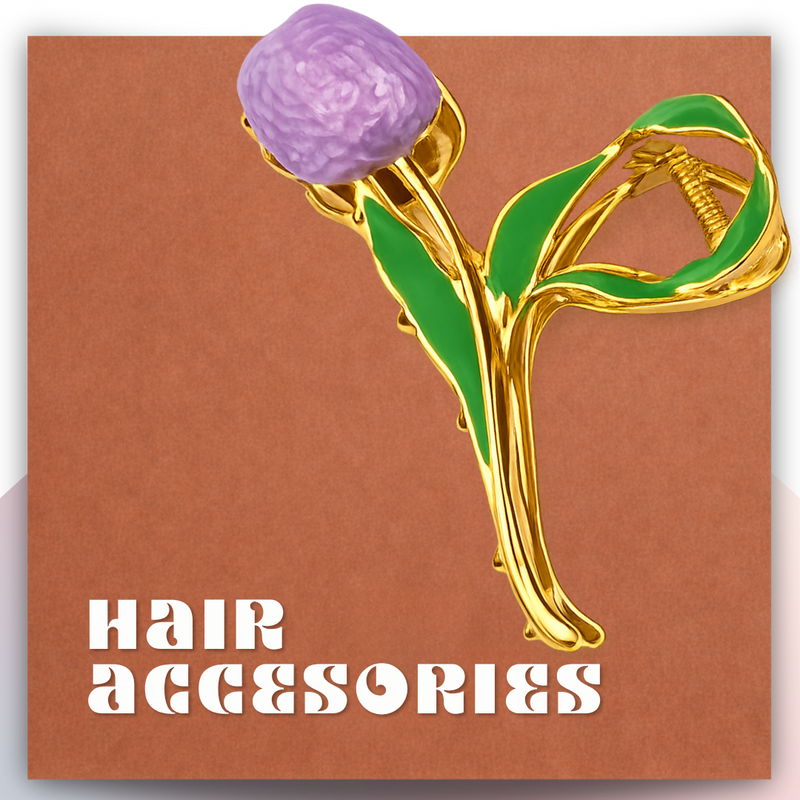 Modern hair bands and scrunchies for women