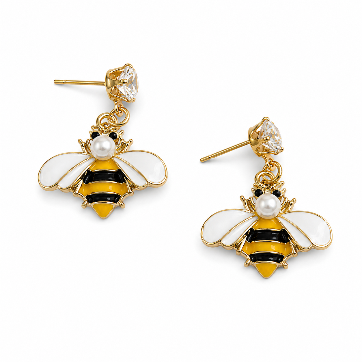 Queen Bee Drop Earrings