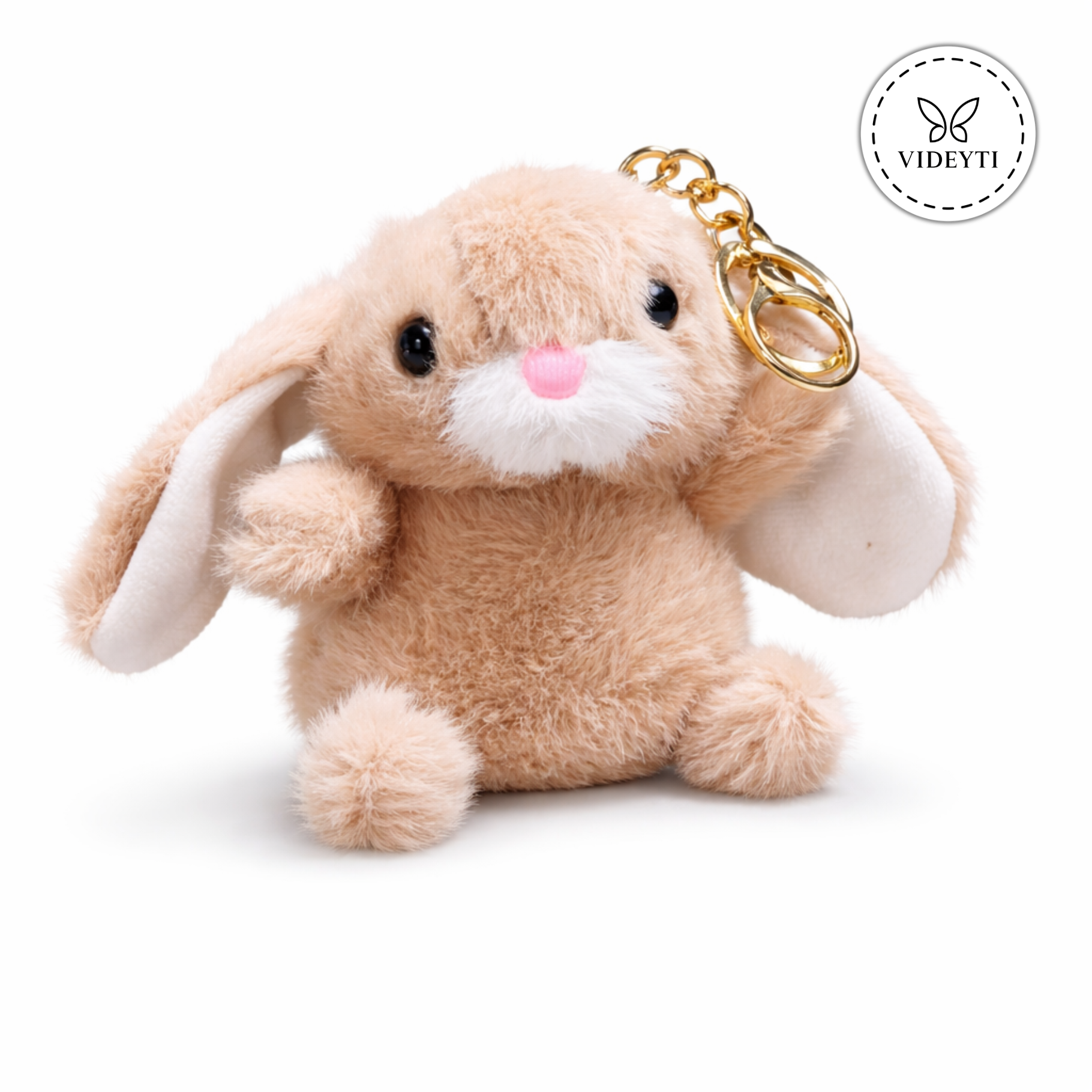 Lumi the Plush Bunny Keychain