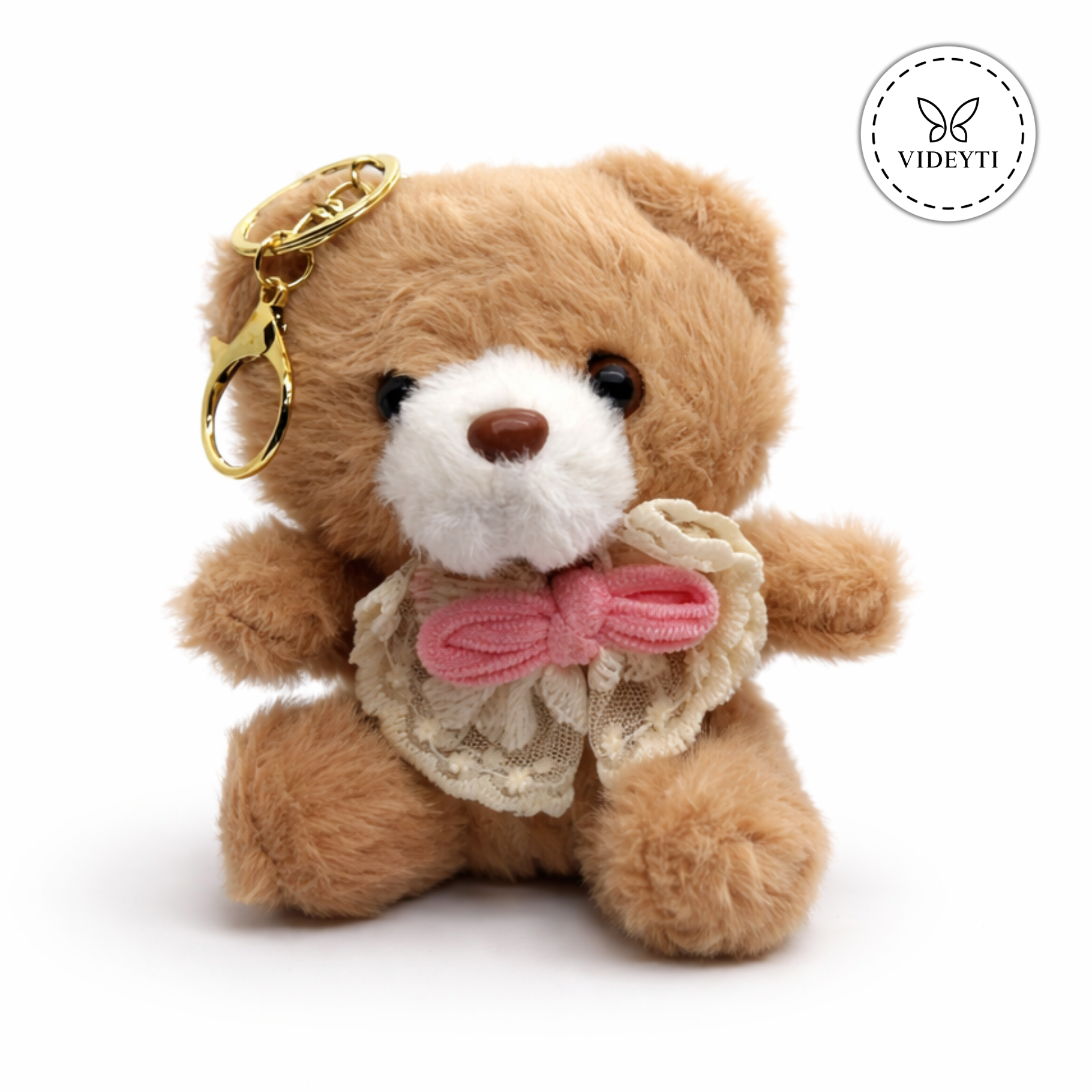 Toffee Teddy Cute Plush Bear Bag Charm