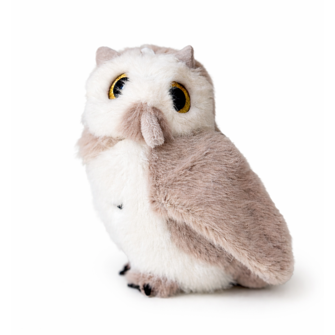 Cute Plush Owl Bag Charm