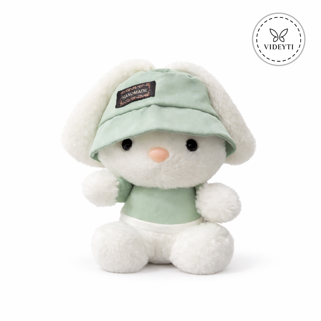 Cute Handmade Bunny Plush Keychain