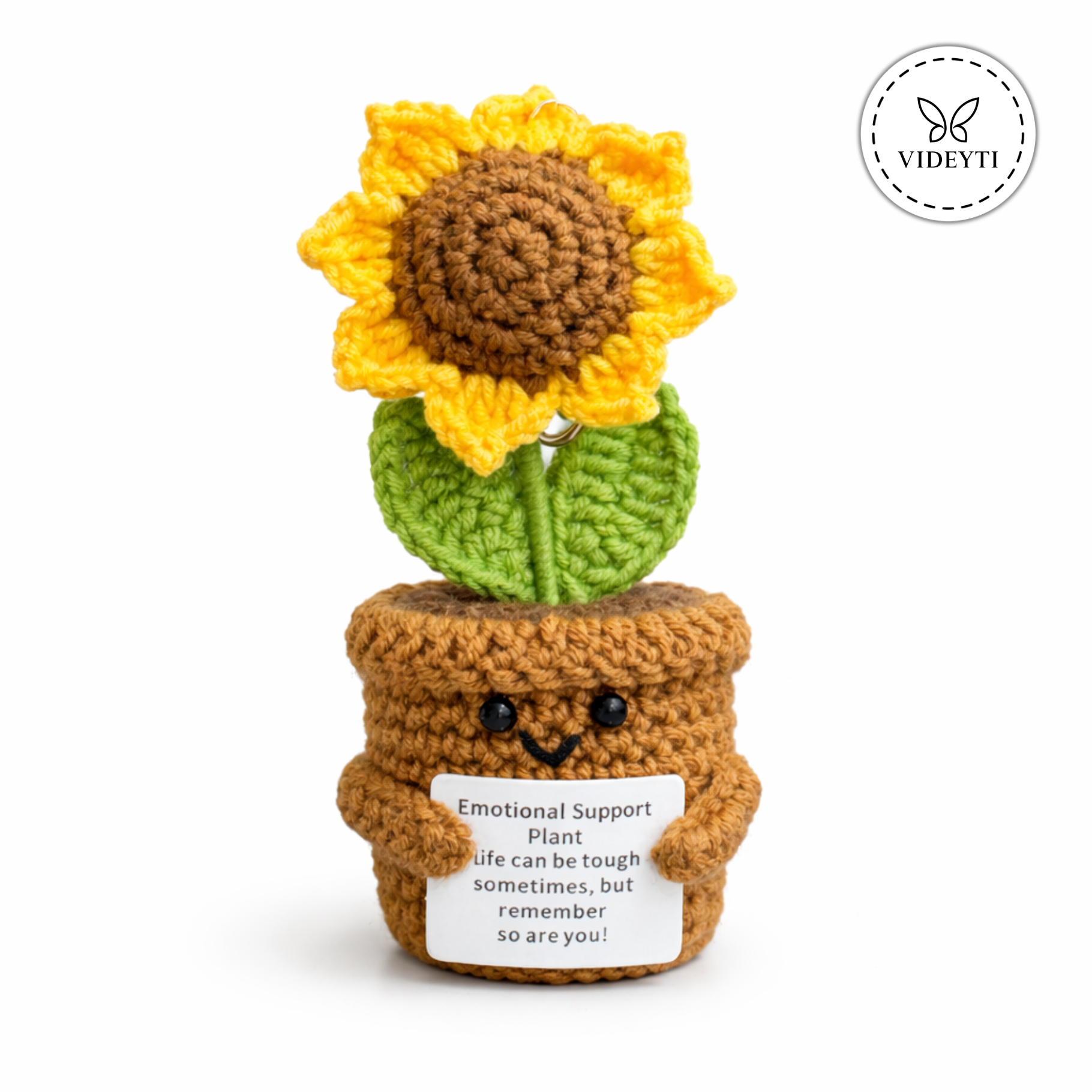 Sunflower Smile Charm