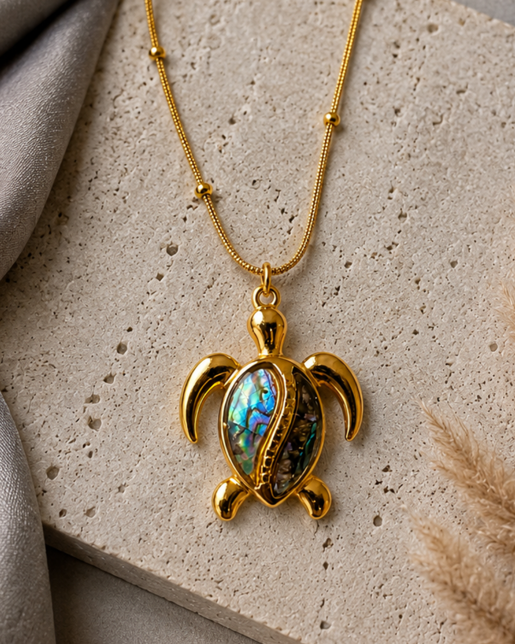 Sea Turtle Pendant Necklace
