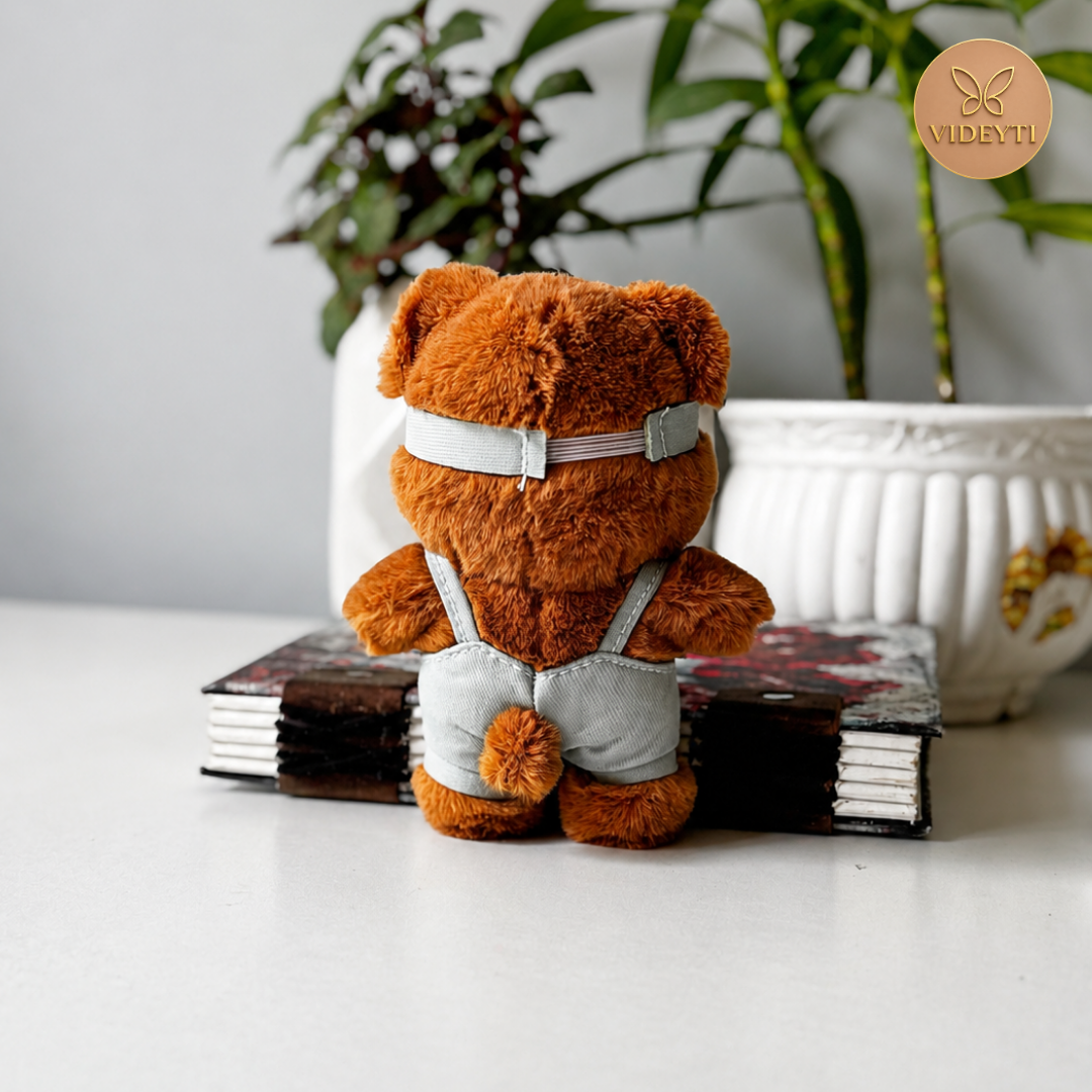 Cute Plush Teddy Bear Bag Charm