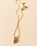 Dolphin Crystal Pendant Necklace