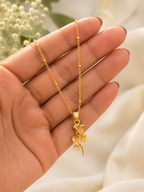 Rose Pendant Necklace | Elegant Minimal Floral Jewelry