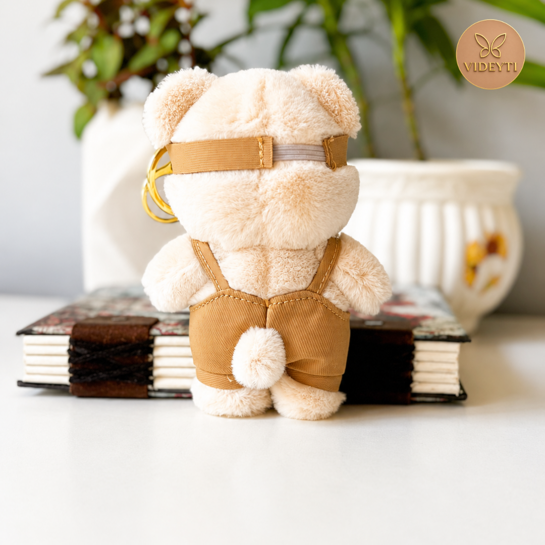 Cute Plush Teddy Bear Bag Charm