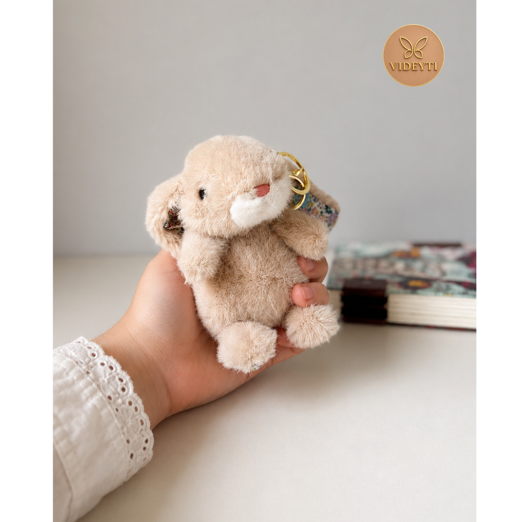 Blossom Hop Keychain Bag Charm