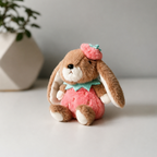 Cute Plush Bunny Bag Charm