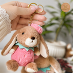 Cute Plush Bunny Bag Charm