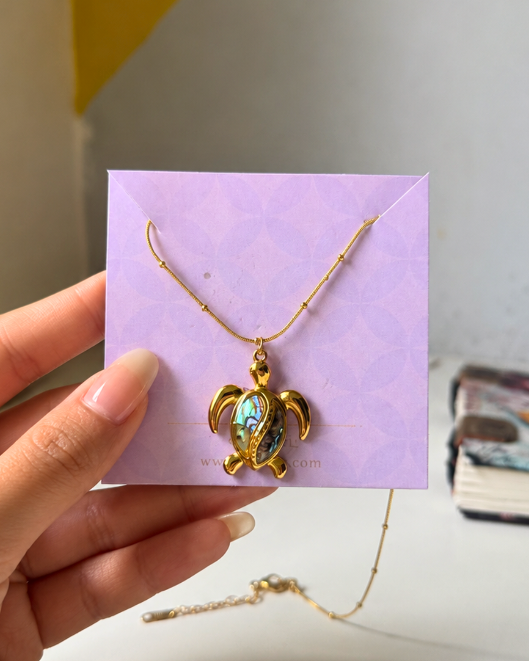 Sea Turtle Pendant Necklace