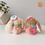 Cute Plush Bunny Bag Charm