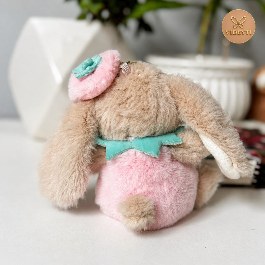 Cute Plush Bunny Bag Charm