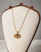Evil Eye Crystal Pendant Necklace