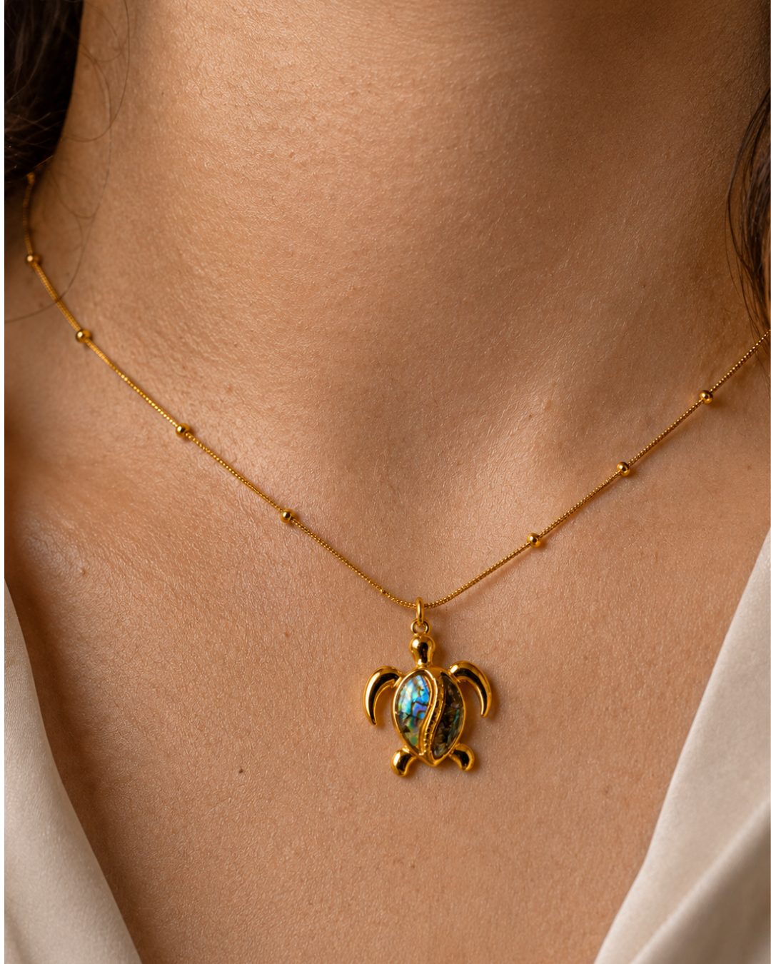 Sea Turtle Pendant Necklace