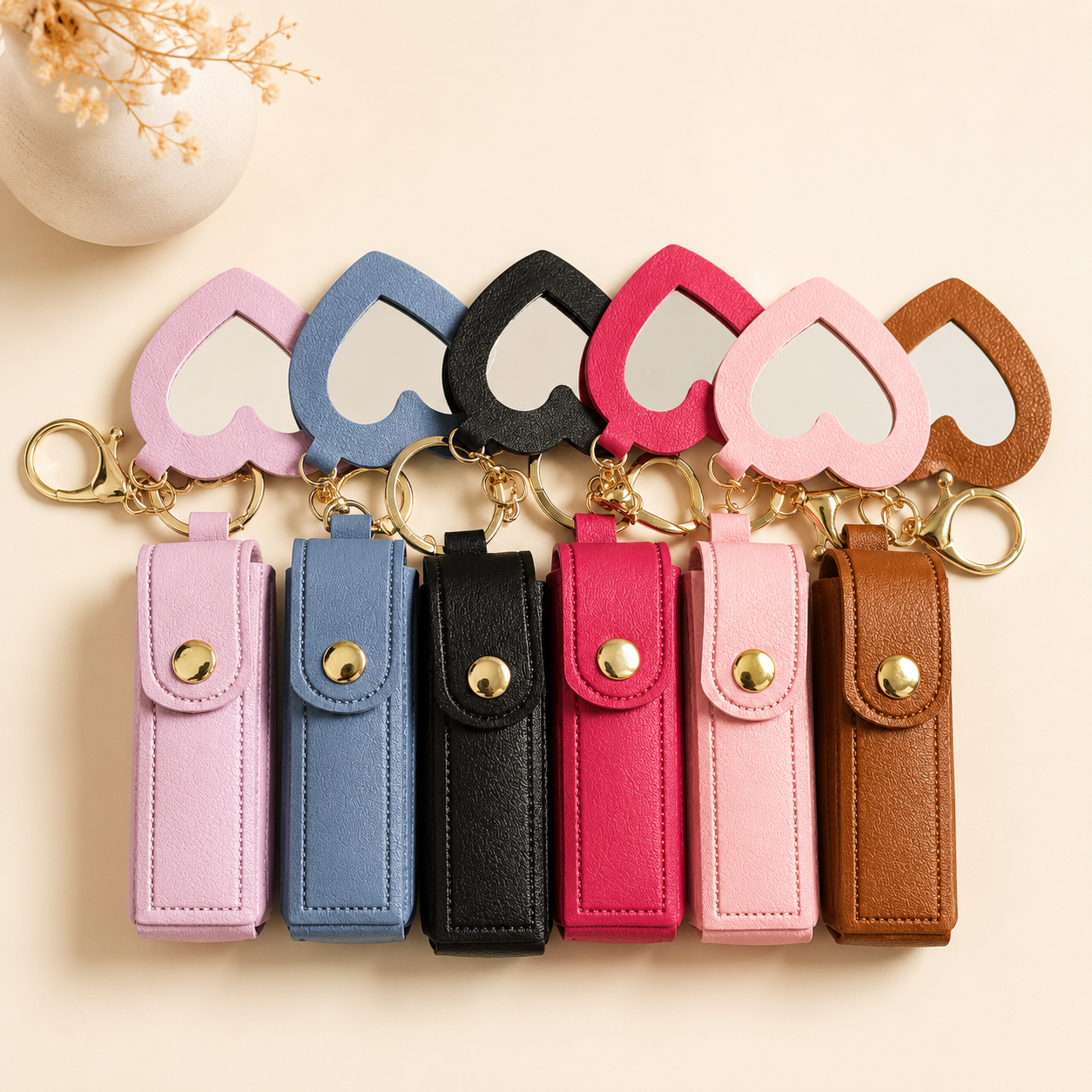 Lipstick Holder with Mirror