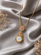 Blossom Pearl Drop Pendant Necklace