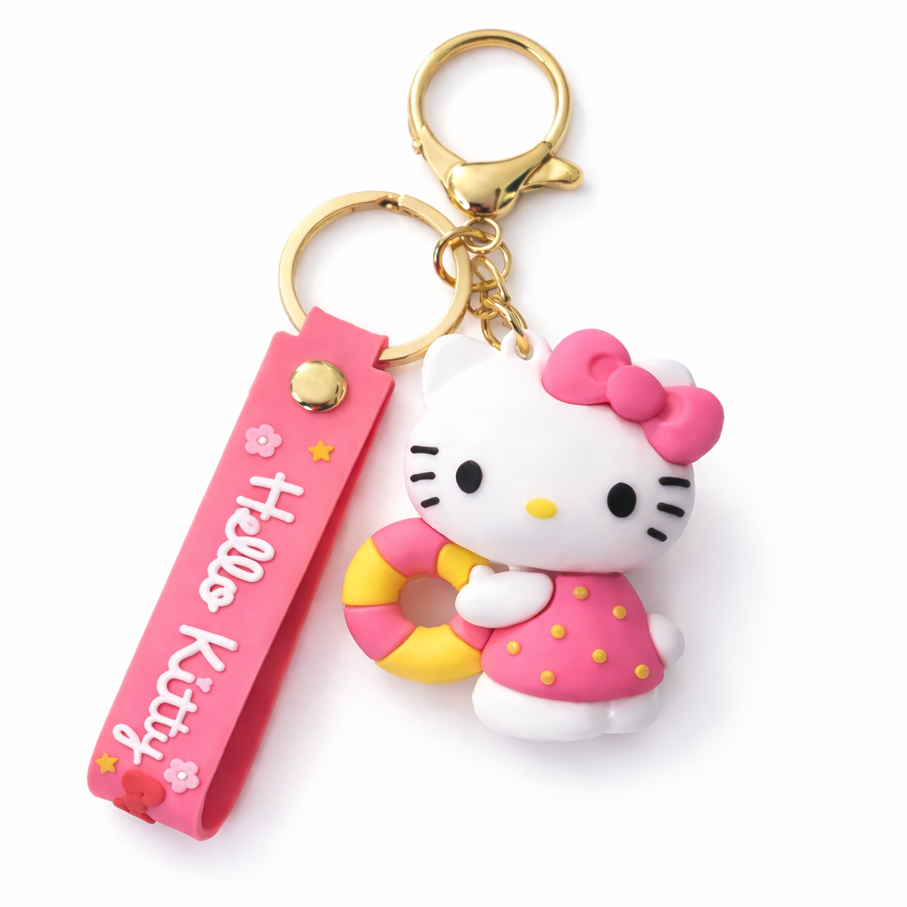 Summer Float Kitty Charm