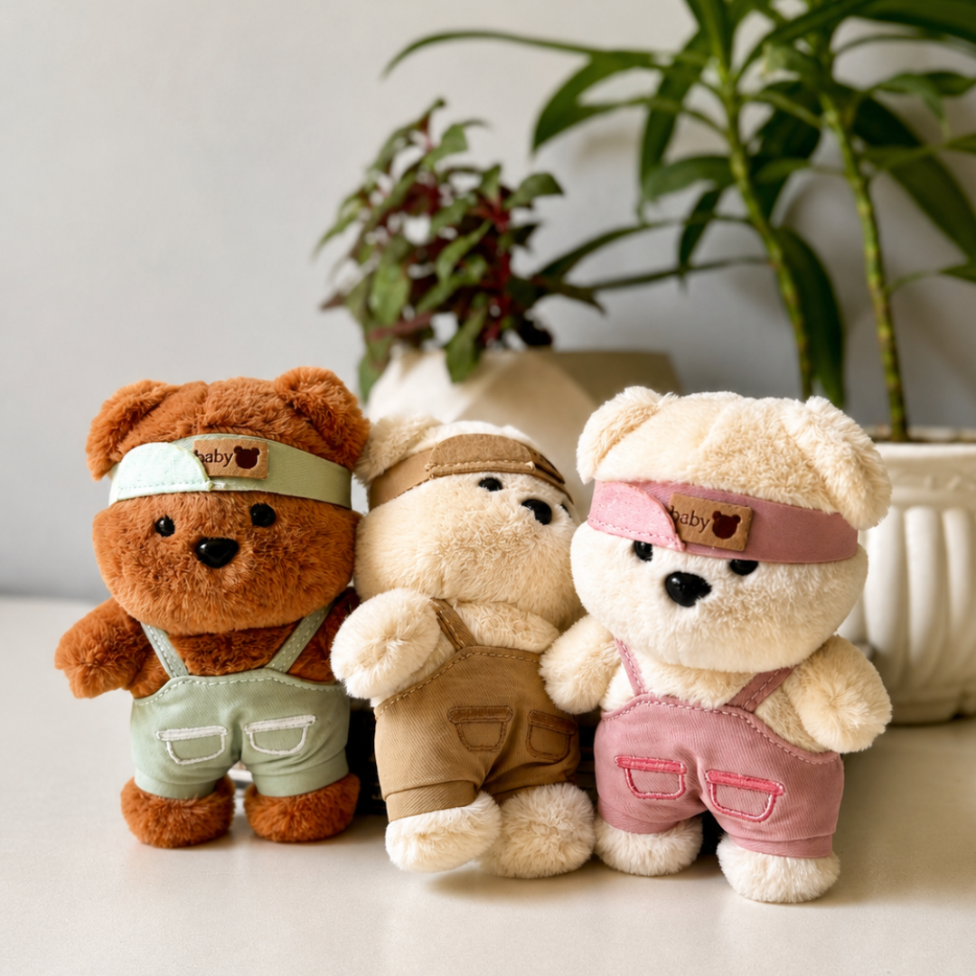 Cute Plush Teddy Bear Bag Charm