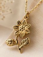 Golden Flora Charm