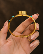 Turquoise Luxe Crystal Watch Bracelet