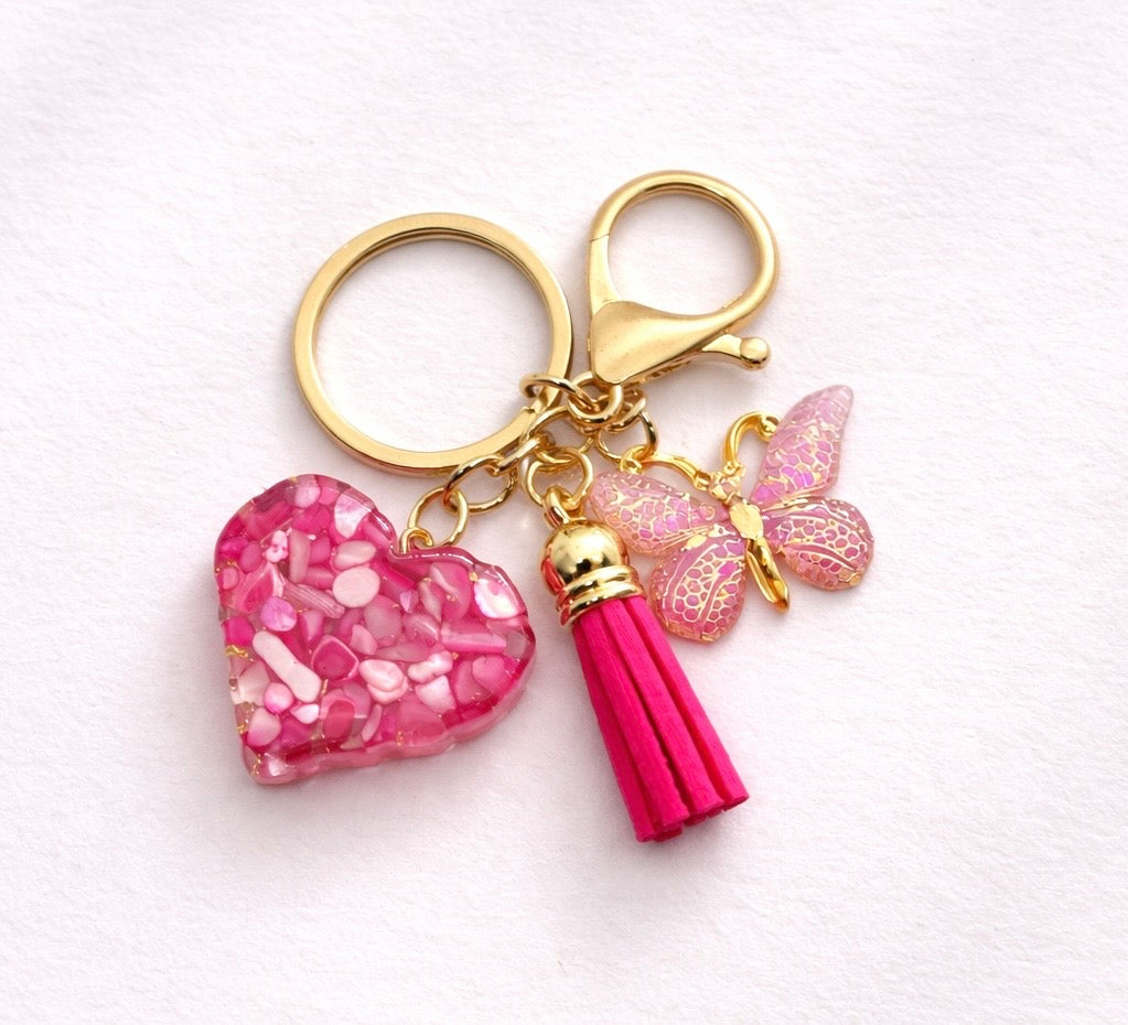 Blush Pink Candy Heart Charm