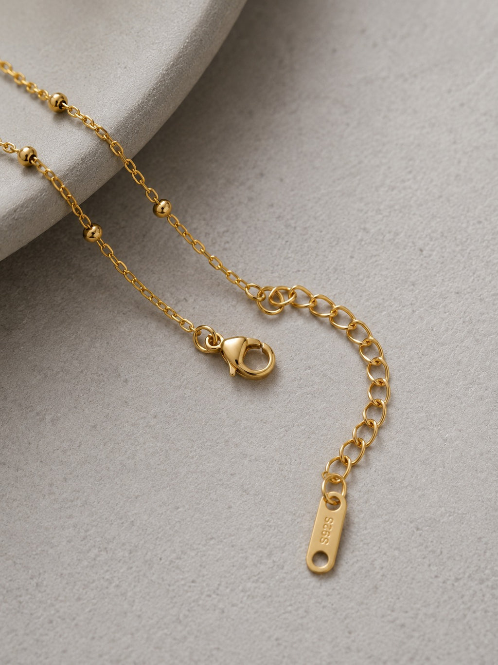Mini Gold Heart Pendant Necklace