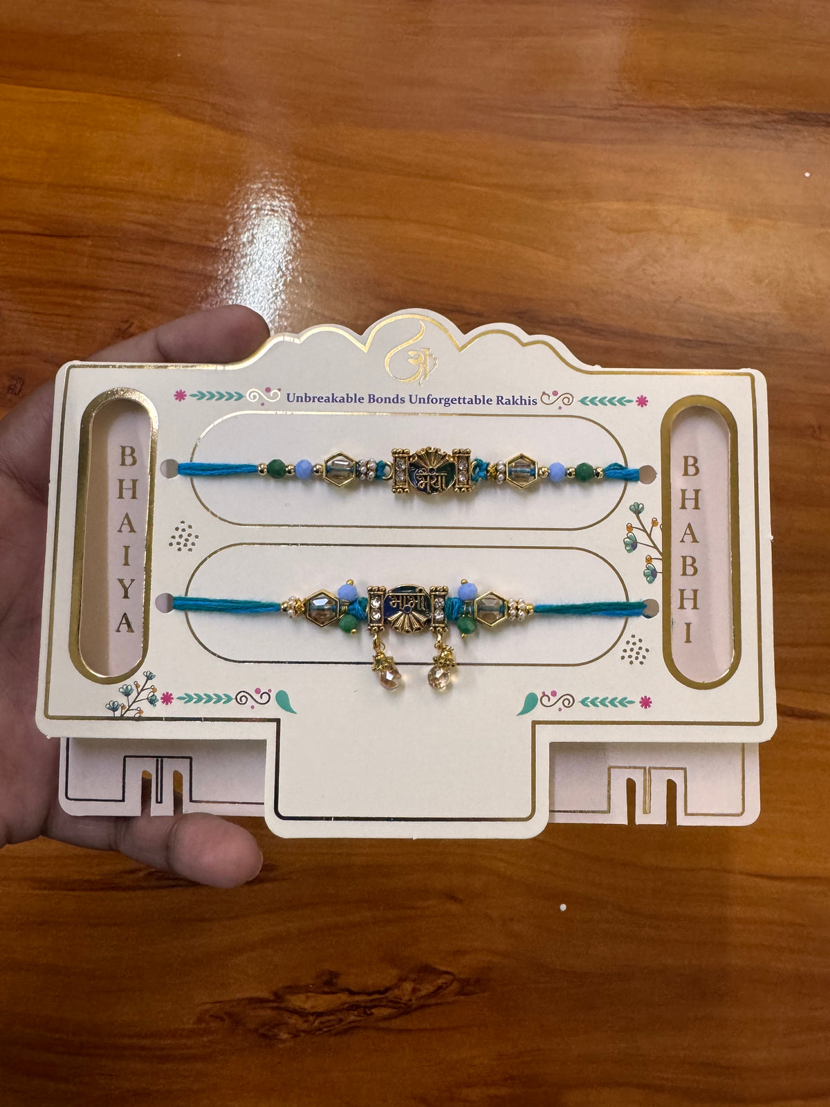 Shree Bhaiya Bhabhi Rakhi Combo