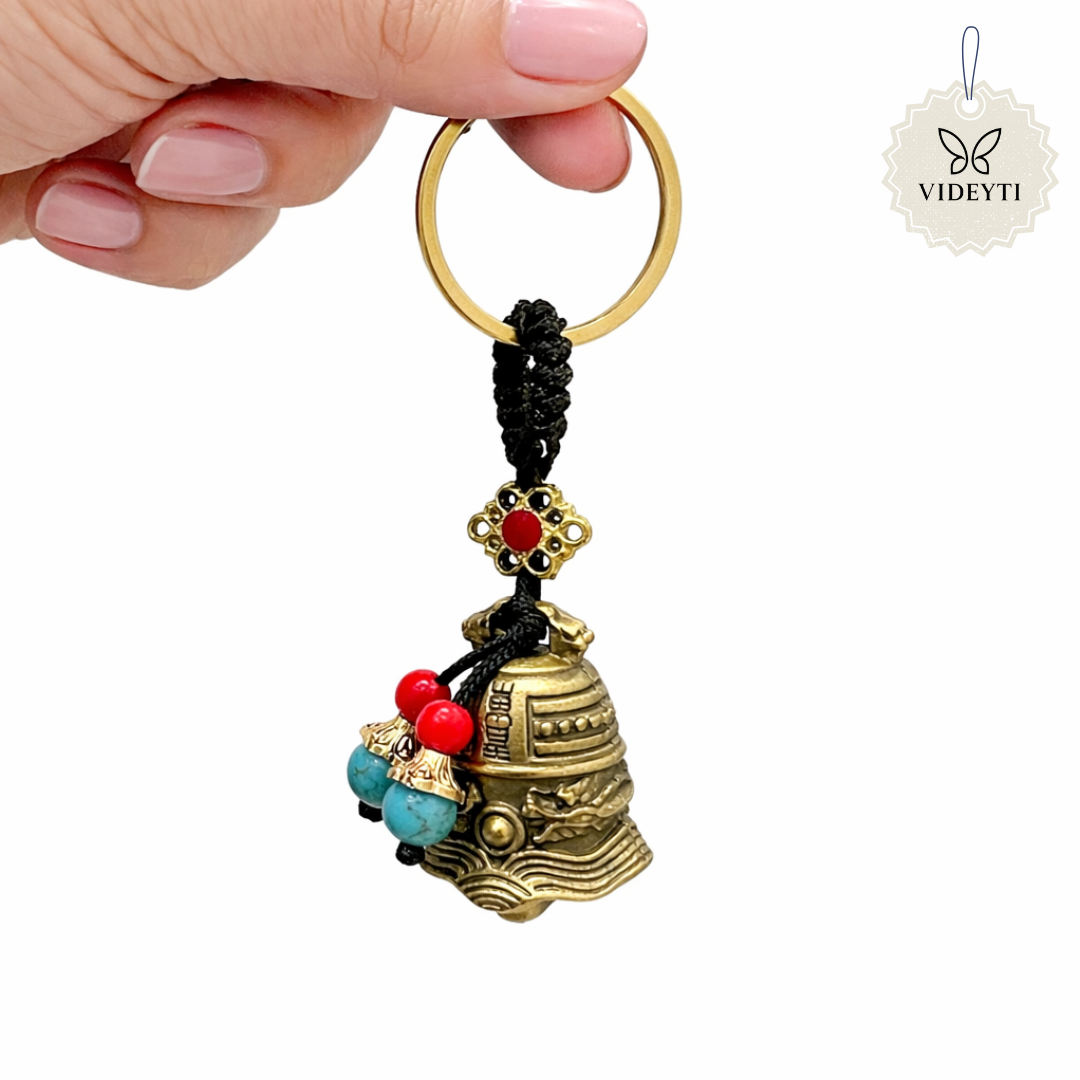 Fortune Bell Key Charm