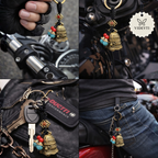 Fortune Bell Key Charm