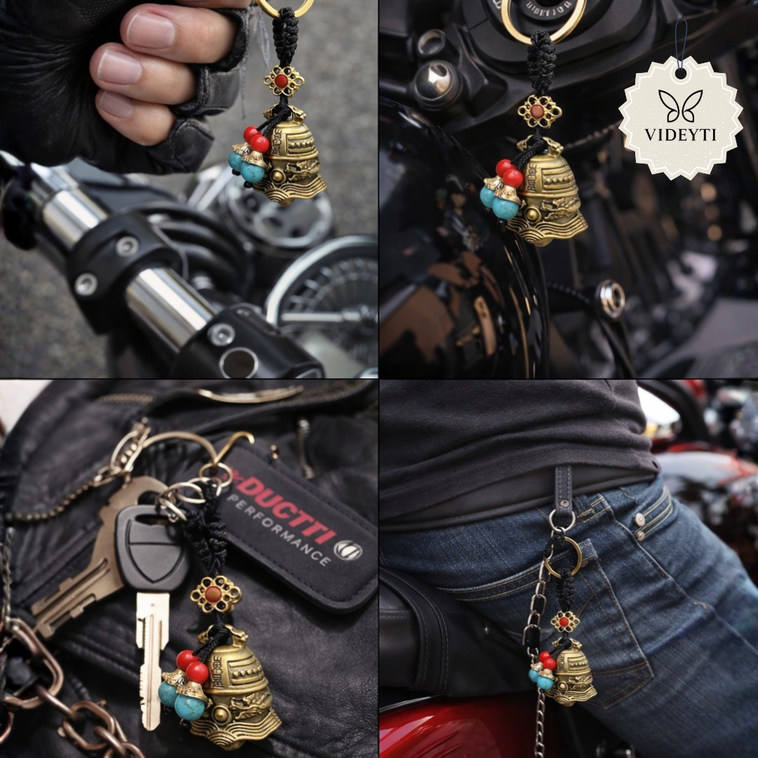 Fortune Bell Key Charm